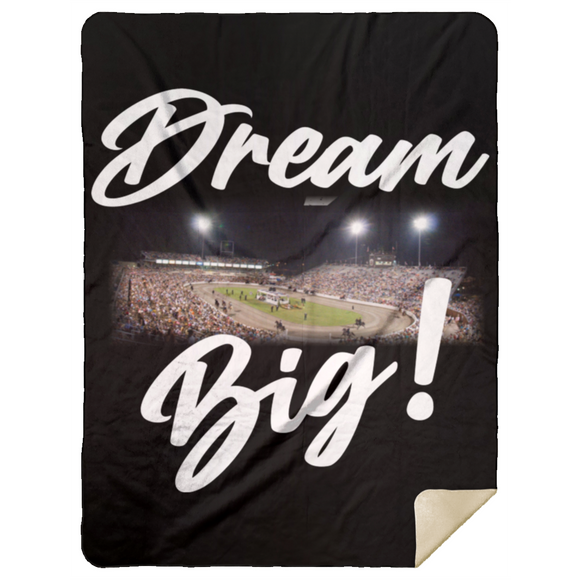 DREAM BIG TWHNC CELEBRATION MSHL Premium Sherpa Blanket 60x80
