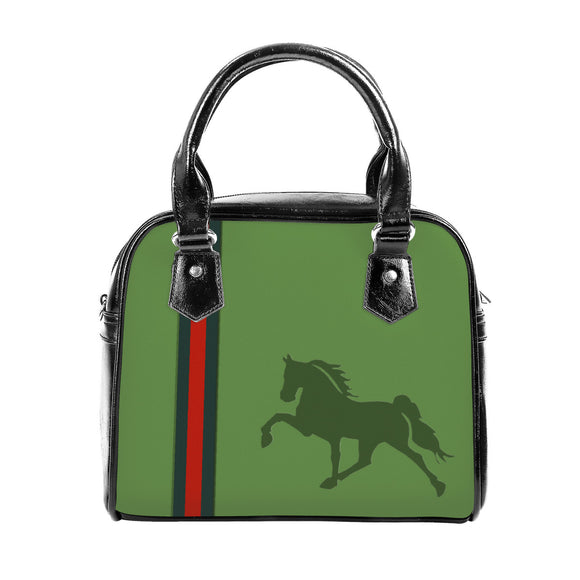 Tennessee Walking Horse Green JMD Shoulder Handbag