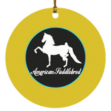 American Saddlebred SUBORNC Circle Ornament