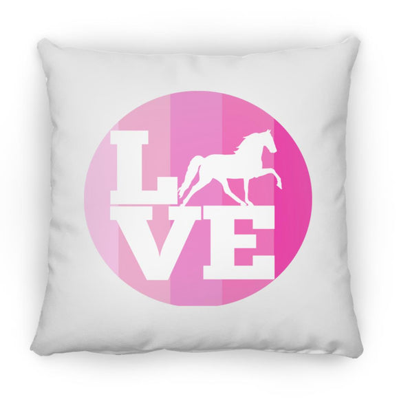 LOVE TWH PLEASURE SHADES OF PINK ZP18 Large Square Pillow