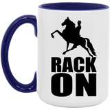 RACK ON Racking (black art) AM15OZ 15oz. Accent Mug