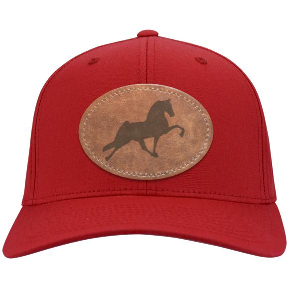 TENNESSEE WALKING HORSE PERFORMANCE LEATHER CP80 Twill Cap - Patch