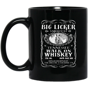Big Licker Smooth BM11OZ 11oz Black Mug