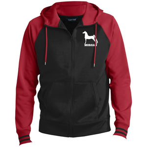 Morgan ST236 Men's Sport-Wick® Full-Zip Hooded Jacket