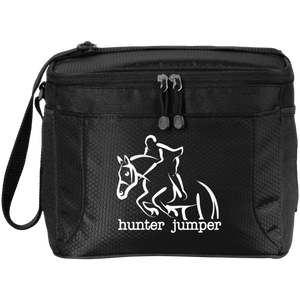 HUNTER JUMPER STYLE 1 (WHITE) 4HORSE BG513 12-Pack Cooler