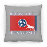 Walking Across Tennessee (Pleasure) ZP18 Large Square Pillow