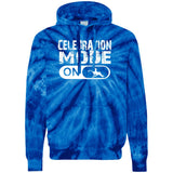 CELEBRATION MODE PERFORMANCE HORSE- Copy CD877 Unisex Tie-Dyed Pullover Hoodie