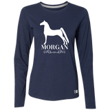 MORGAN STYLE 1 (WHITE) 4HORSE 64LTTX Ladies’ Essential Dri-Power Long Sleeve Tee
