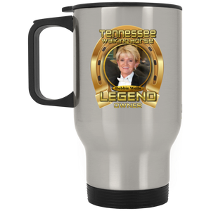 DEBBIE WELLS (TWH LEGENDS) XP8400S Silver Stainless Travel Mug