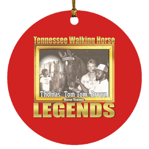 THOMAS BROWN (Legends Series) SUBORNC Circle Ornament