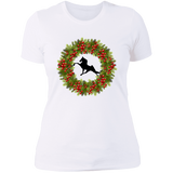 TWH PERFORMANCE CHRISTMAS WREATH NL3900 Ladies' Boyfriend T-Shirt