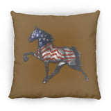 Tennessee Walking Horse Performance All American ZP16 Medium Square Pillow