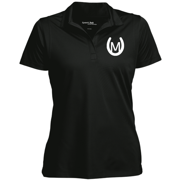 MANES RANCH (white) LST650 Ladies' Micropique Sport-Wick® Polo