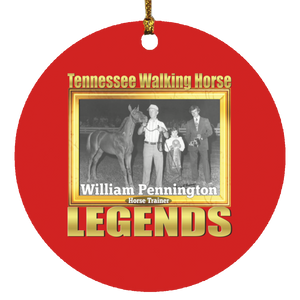 WILLIAM PENNINGTON (Legends Series) SUBORNC Circle Ornament