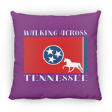 Walking Across Tennessee (Pleasure) ZP18 Large Square Pillow