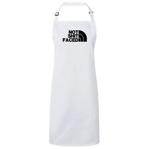 NOT SHIT FACED Rectangle Hat RP150 Sustainable Unisex Bib Apron