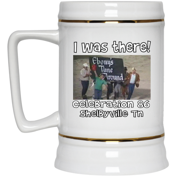 I WAS THERE CELEBRATION 86 22217 Beer Stein 22oz.