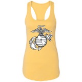 USMC EGA Symbol NL1533 Ladies Ideal Racerback Tank