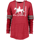MISSOURI FOX TROTTER (white) 4HORSE 229390 Ladies Hooded Low Key Pullover