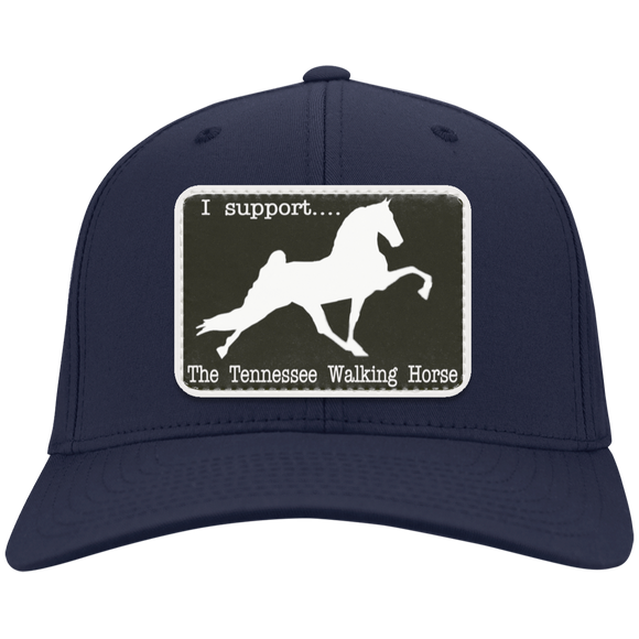 I SUPPORT THE TWH -RECTANGLE CP80 Twill Cap - Patch