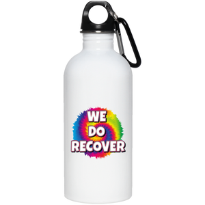 WE DO RECOVER 23663 20 oz. Stainless Steel Water Bottle