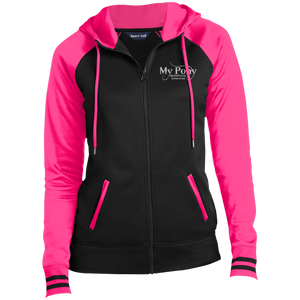MY PONY NASHVILLE LST236 Ladies' Sport-Wick® Full-Zip Hooded Jacket