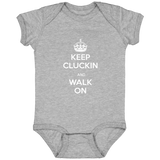 Keep Kluckin and Walk On 4424 Infant Fine Jersey Bodysuit