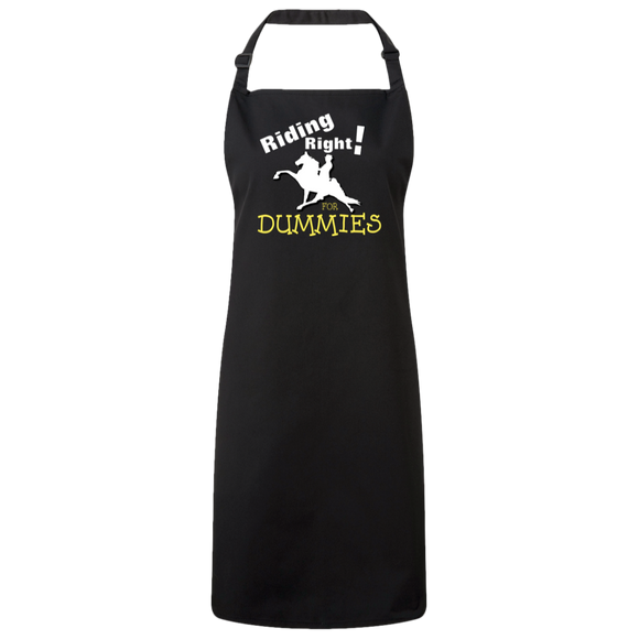 RIDING RIGHT FOR DUMMIES RP150 Sustainable Unisex Bib Apron