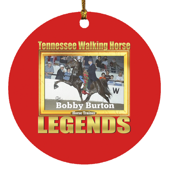 BOBBY BURTON (Legends Series) SUBORNC Circle Ornament