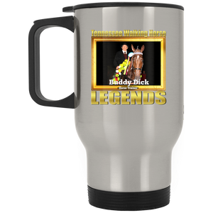 BUDDY DICK (Legends Series) XP8400S Silver Stainless Travel Mug