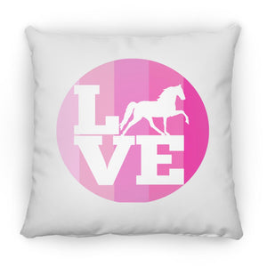 LOVE TWH PLEASURE SHADES OF PINK ZP14 Small Square Pillow