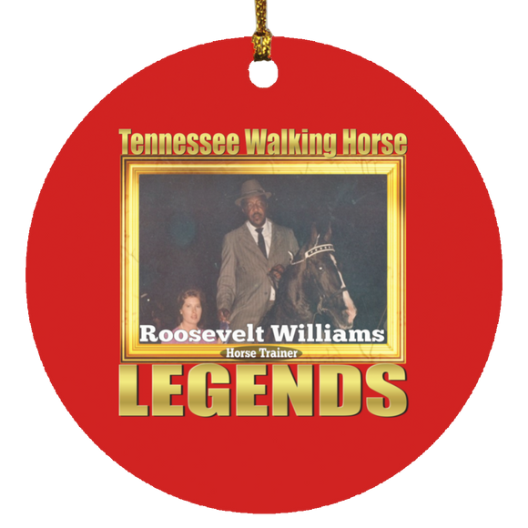ROOSEVELT WILLIAMS (Legends Series) SUBORNC Circle Ornament