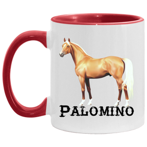 PALOMINO STYLE 1 4HORSE AM11OZ 11 oz. Accent Mug