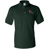 Rebel on the Rail Tennessee Walking Horse Performance G880 Jersey Polo Shirt
