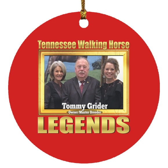 TOMMY GRIDER(Legends Series) SUBORNC Circle Ornament