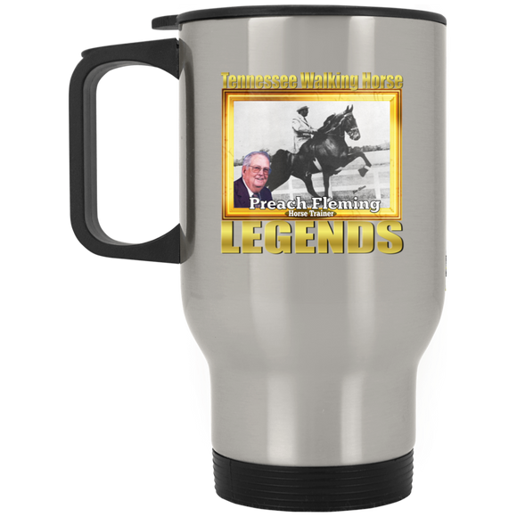 PREACH FLEMING  (Legends Series) XP8400S Silver Stainless Travel Mug