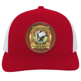 RED UMBERGER (TWH LEGENDS) HAT 104C Trucker Snap Back - Patch