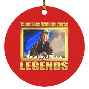 AMIE MARKS  (Legends Series) SUBORNC Circle Ornament