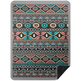 AZTEC 1 BSHL Premium Black Sherpa Blanket 60x80
