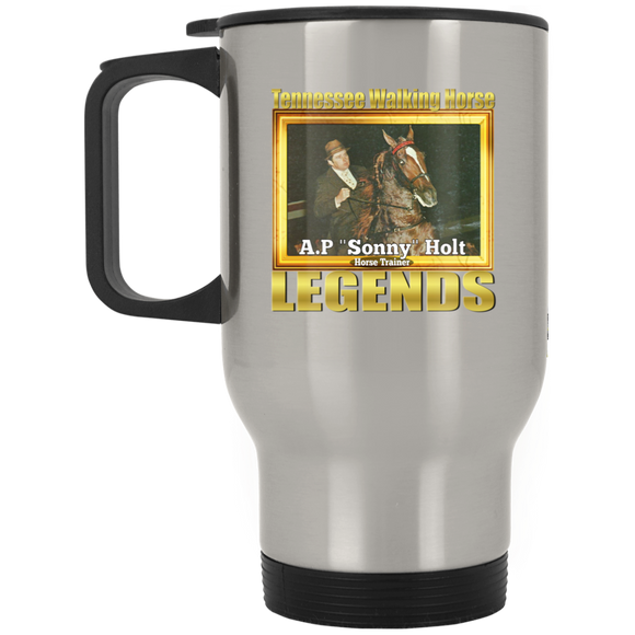 SONNY HOLT (Legends Series) XP8400S Silver Stainless Travel Mug