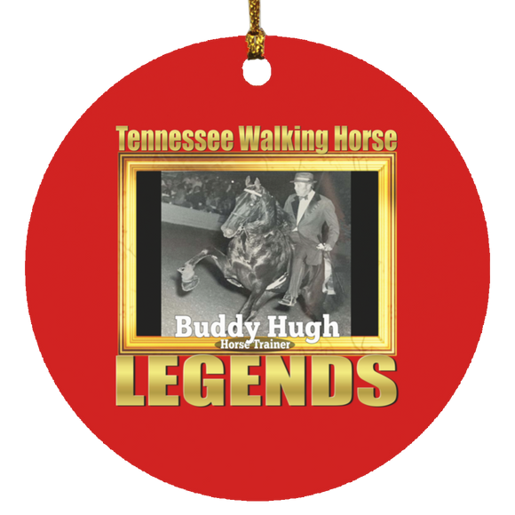 BUDDY HUGH  (Legends Series) - Copy SUBORNC Circle Ornament