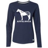 APPALOOSA STYLE 1 4HORSE WHITE 64LTTX Ladies’ Essential Dri-Power Long Sleeve Tee