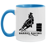 BARREL  ART TUMBLER 4HORSE AM11OZ 11 oz. Accent Mug