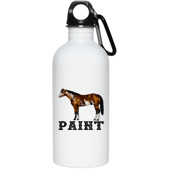PAINT STYLE 1 4HORSE 23663 20 oz. Stainless Steel Water Bottle