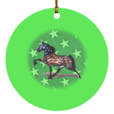 Tennessee Walking Horse Performance All American SUBORNC Circle Ornament