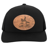 TURNIN AND BURNIN ON LEATHER 104C Trucker Snap Back - Patch