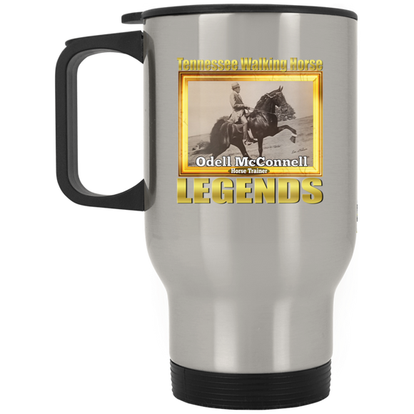 ODELL MCCONNELL (Legends Series) XP8400S Silver Stainless Travel Mug