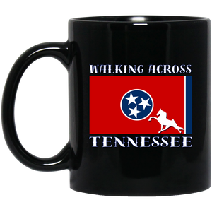 Walking Across Tennessee BM11OZ 11oz Black Mug