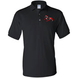 Rebel on the Rail Tennessee Walking Horse Pleasure G880 Jersey Polo Shirt