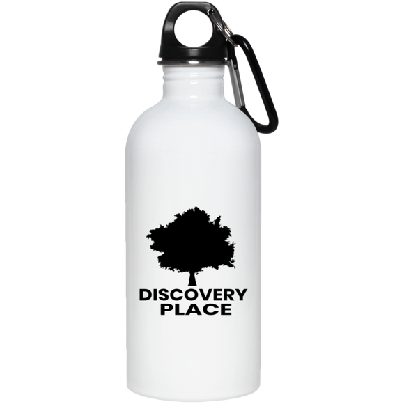 DISCOVERY PLACE LOGO 2023 DESIGN 2 ALL BLACK 23663 20 oz. Stainless Steel Water Bottle